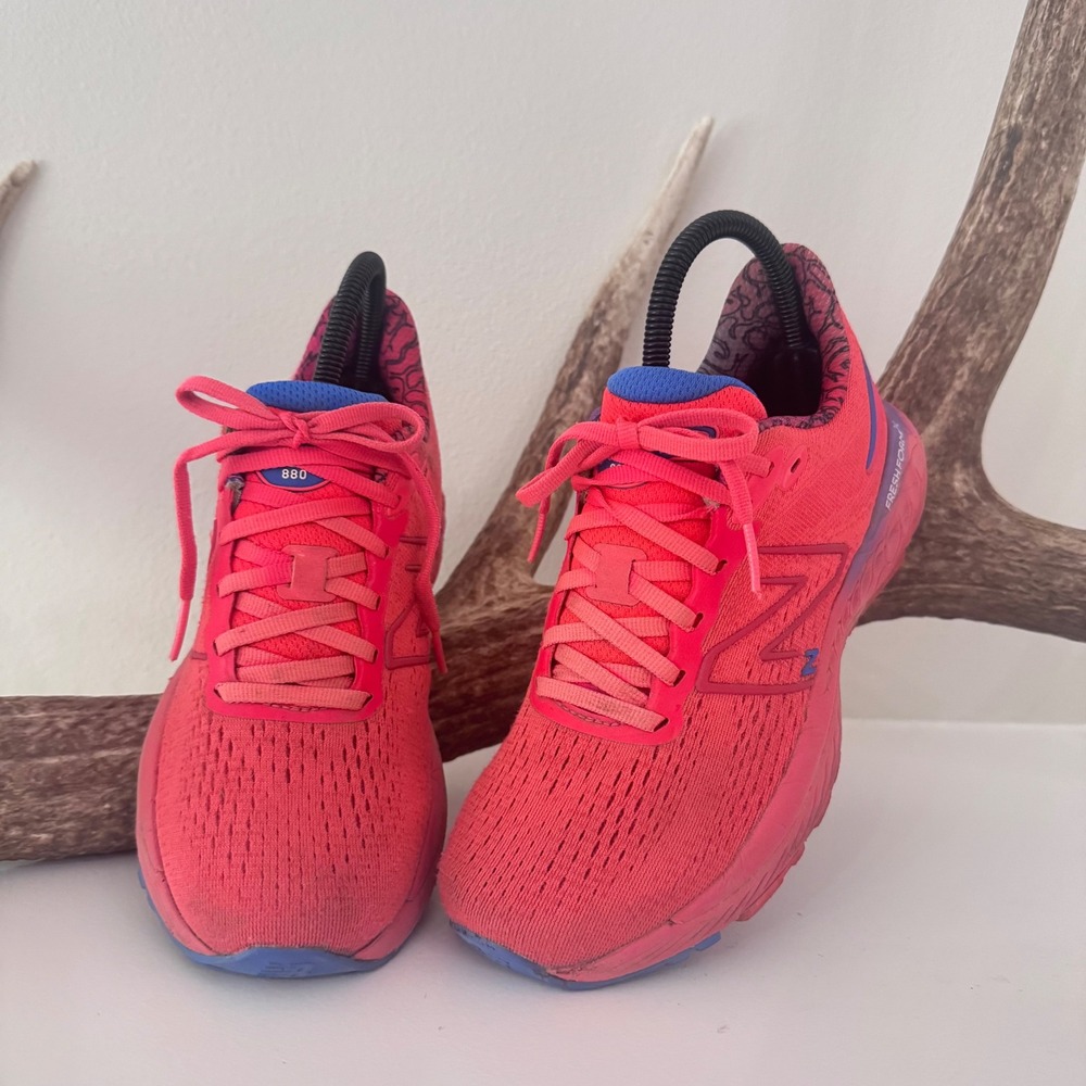New Balance Fresh Foam X 880 v12 Running Shoes Pink Blue Womens W880P12